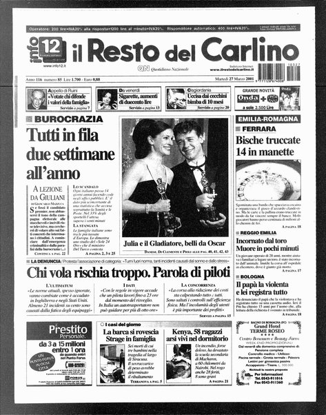 Il Resto del Carlino : giornale dell'Emilia